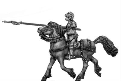 Mounted Men-at-arms in Gothic Armour (28mm)