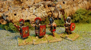 NEW RELEASE - Legionary Command Marching - Mail (28mm)