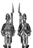 1756-63 Saxon Fusilier, march-attack (28mm)