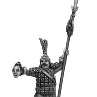 Armoured Officer, holding severed head (28mm)