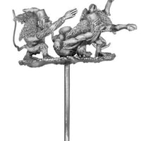 Flying carpet, with angel winged monkey crew (28mm)