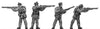 Bulgarian Infantry, firing and loading (28mm)