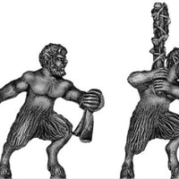 Satyrs with hand weapons (28mm)