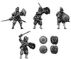Sword and buckler man in armour (28mm)
