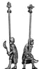 Sumerian Standard Bearer with cloak (28mm)