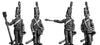 Horse Artilleryman chasseur coat firing gun Mirliton style shako (28mm)