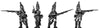 Russian Grenadier, coat - no lapels, firing & loading (28mm)