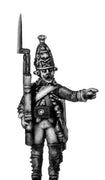 Russian Grenadier NCO, coat - no lapels, musket, marching (28mm)