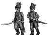 Light Infantry officer c1793-96, casque helmet, regulation long (28mm)