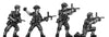 Australian infantry attacking, helmet, Owen gun (28mm)