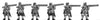 Scots Shotte, standing firing (18mm)
