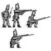 Mexican infantryman, firing & loading (18mm)