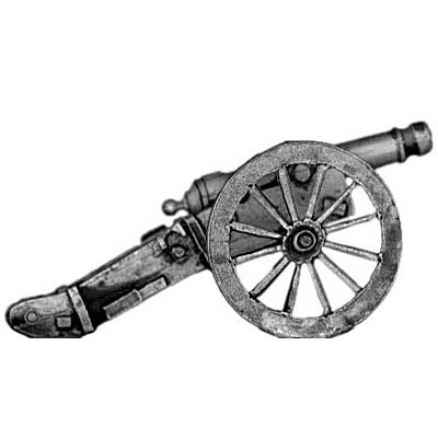 Mexican Napoleonic 8lb cannon (18mm)