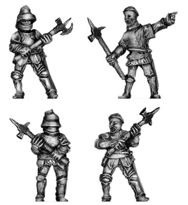Men of Grandeur with bill, armoured (18mm)