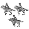 Scots Grey, in bearskin, charging (18mm)
