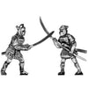Early Samurai followers with naginata (15mm)