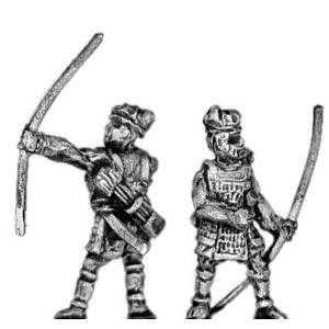 Early Samurai followers with bow (15mm)