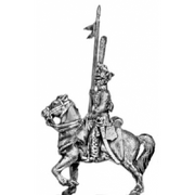 Hussar, front rank with lance (18mm)