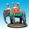 Indian Elephant and Crew (28mm)