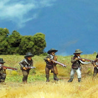 Spanish guerrillas skirmishing (18mm)