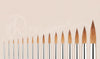 ROSEMARY & CO. Series 33. Pure Kolinsky Sable Brush - Size 2/0