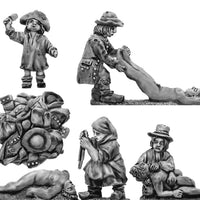 NEW - The Gleaners- litter and 6 figures (28mm)