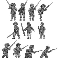 NEW - Mob with muskets (28mm)