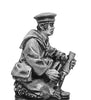 NEW - Japanese Naval Landing Infantry, cap with knee mortar (28mm)