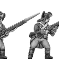 NEW - Continental Infantry, firing & loading (18mm)