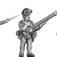 NEW - Infantry in Tricorne, firing & loading (18mm)
