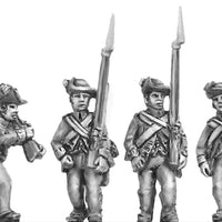 NEW - Infantry in Slouch hat, marching (18mm)