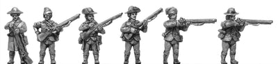 NEW - Militia, firing & loading (18mm)