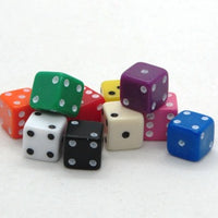 7mm Dice - mixed (x10)