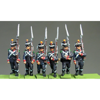 NEW - Chasseurs with epaulettes (18mm)