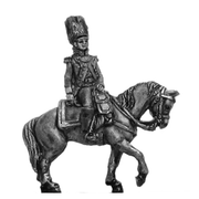 Guard Foot artillery officer, mounted (18mm)