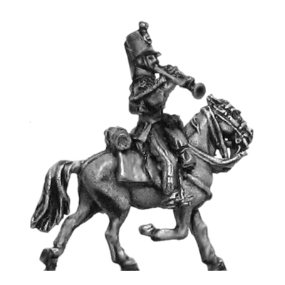 NEW - Scout Lancers of the Garde, 2nd Rgt Trumpeter (18mm)