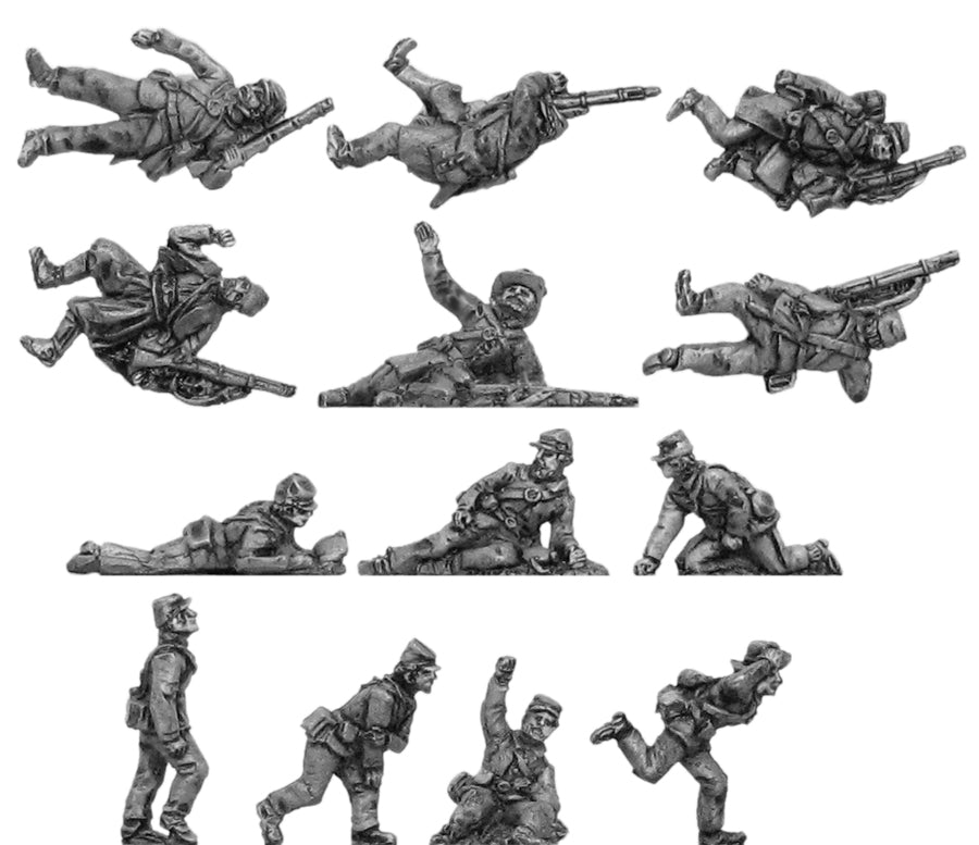 NEW - ACW Yankee casualties (15mm)