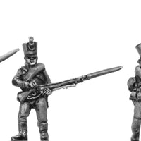 NEW - Musketeers, shako, firing and loading (18mm)