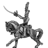 NEW - Hussar Officer, charging (18mm)