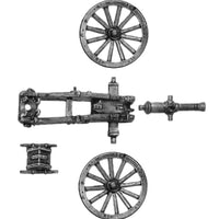NEW - 4 pdr Gribeauval gun (18mm)