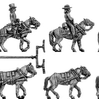 NEW - Spanish Limber and riders (18mm)