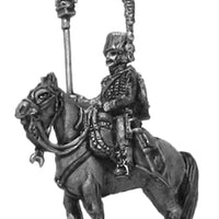 NEW - Chasseur a Cheval eagle bearer at rest (18mm)