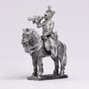 NEW - Line chasseur, trumpeter in Kinski campaign dress, shako uncovered (18mm)