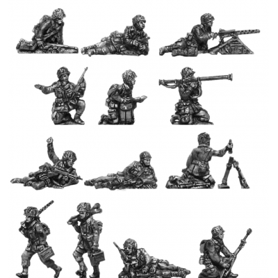PRE-ORDER - US Para command and Heavy weapons (20mm)
