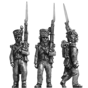 Dutch Voltigeurs marching (18mm)