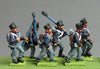 NEW - Prussian Foot Artillery, marching (18mm)