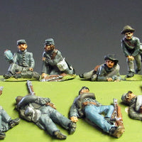 NEW - ACW Reb casualties (15mm)