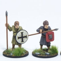 Welsh Spearmen #1 (28mm)