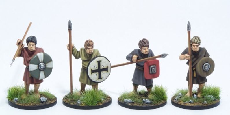 Welsh Spearmen #1 (28mm)