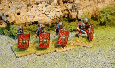 NEW RELEASE - Legionaries Advancing With Gladius - Mail (28mm)